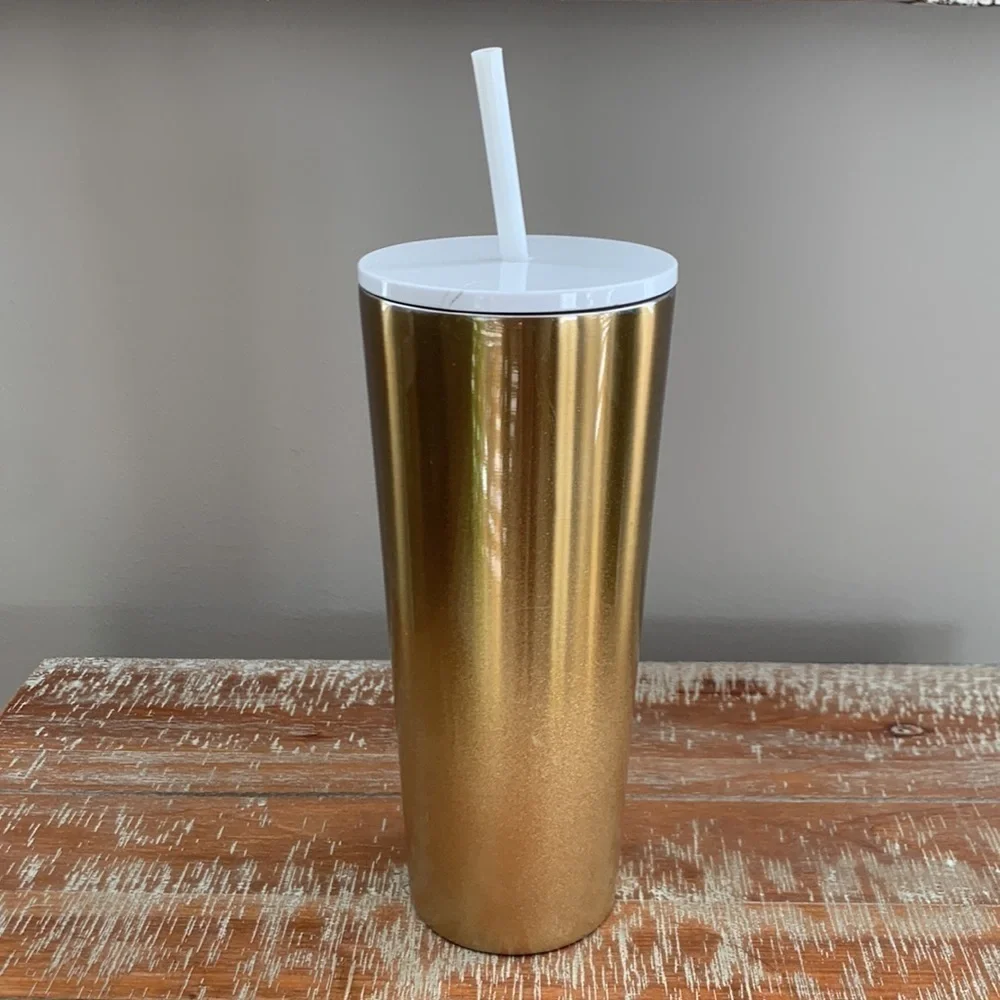 Starbucks Gold 24 oz Stainless Steel Insulated Cup - Picture 3 of 8